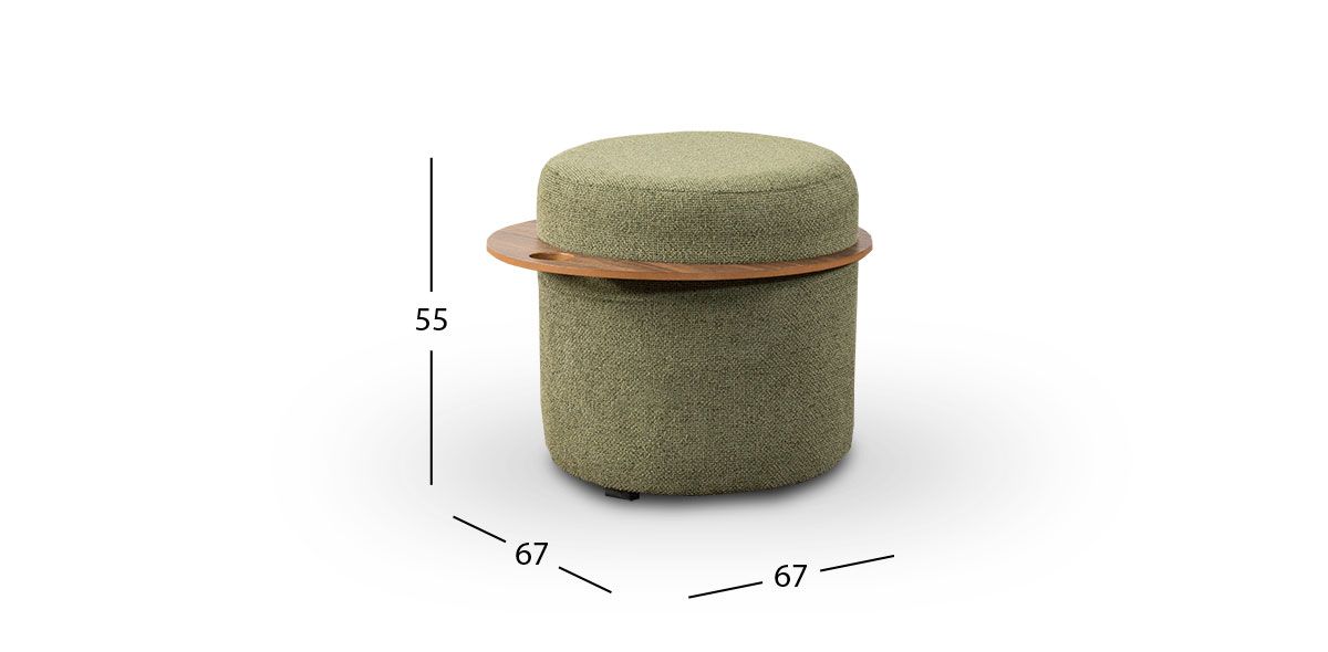 Taburete Romi Verde